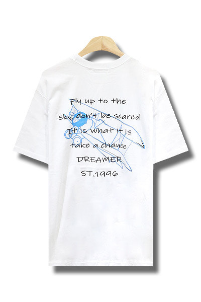 1996 종이비행기 반팔 티셔츠 [2color]